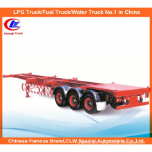 40ft 3 Axle Skeletal Container Semi Trailer